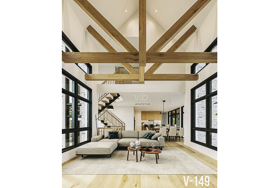 V-149-A - Plan de maison à étages à vendre - Image intérieure 5