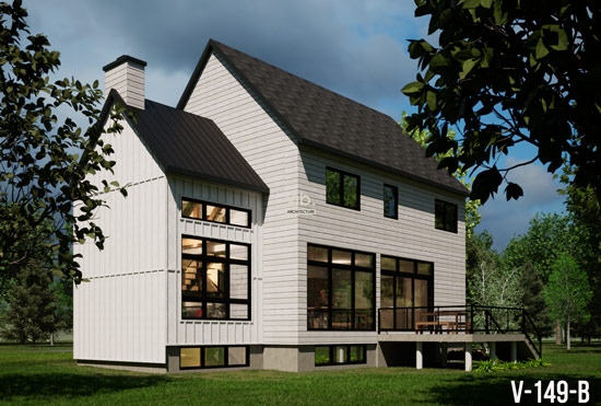 V-149-B - Plan de maison &agrave; &eacute;tages &agrave; vendre - Image int&eacute;rieure