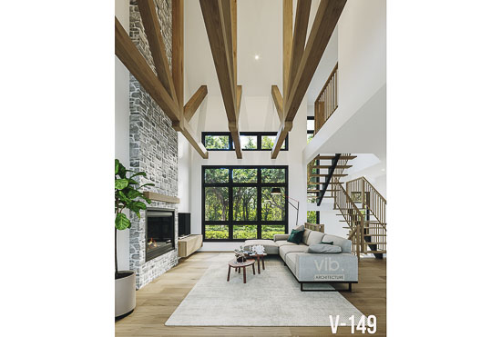 V-149-B - Plan de maison &agrave; &eacute;tages &agrave; vendre - Image int&eacute;rieure 2