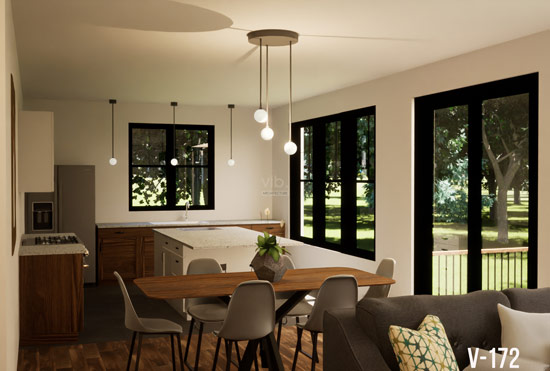 V-172-D - Plan de maison à étages à vendre - Image intérieure 1