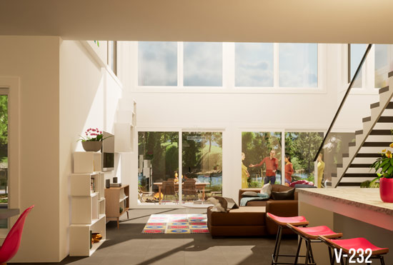 V-232 - Plan de maison à étages à vendre - Image intérieure