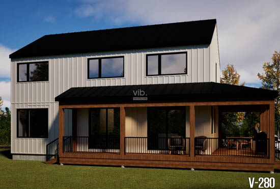 V-280 - Plan de maison &agrave; &eacute;tages &agrave; vendre - Image int&eacute;rieure 2