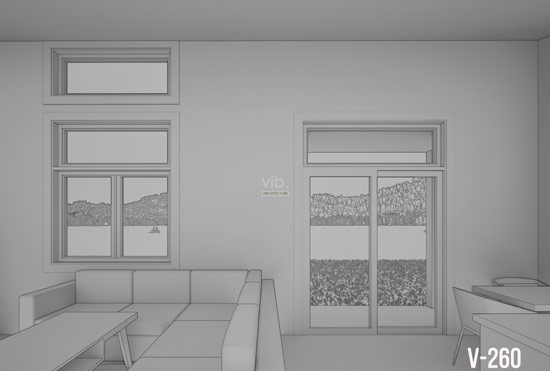 V-260 - Plan de maison plain-pied à vendre - Image intérieure