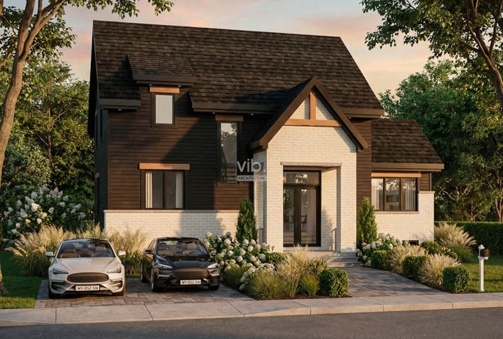 Plan de maison &agrave; &eacute;tages &agrave; vendre - Mod&egrave;le V-258-B