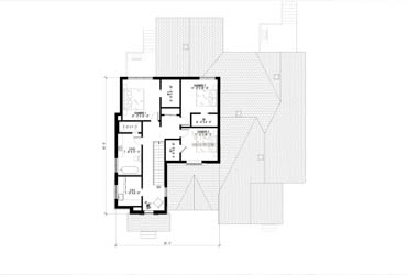 Maison JD - Plan de maison interg&eacute;n&eacute;ration &agrave; vendre - Plan de l'&eacute;tage