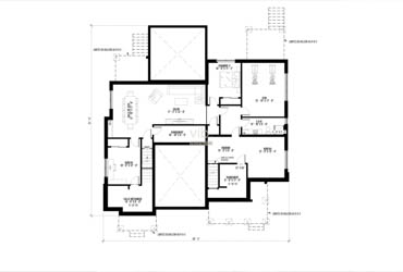 Maison JD - Plan de maison interg&eacute;n&eacute;ration &agrave; vendre - Plan du sous-sol