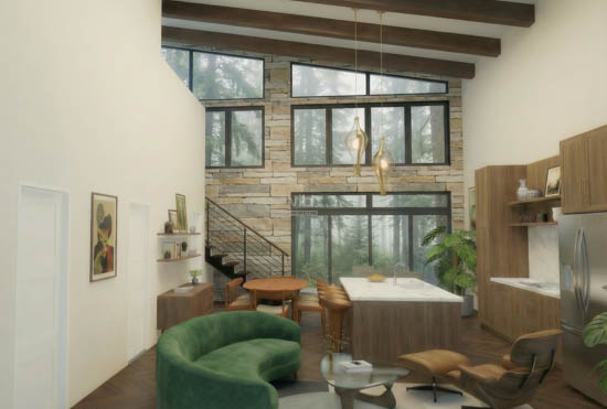 Maison D+V - Plan de maison intergénération à vendre - Image intérieure