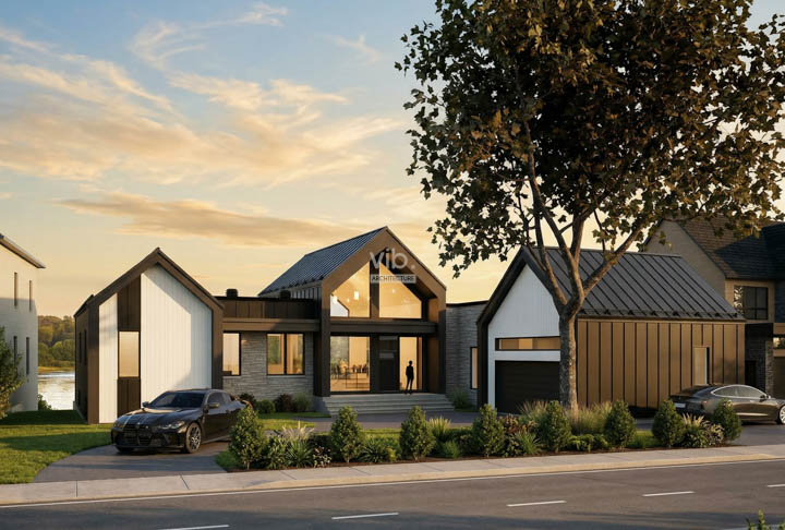 Plan de maison &agrave; &eacute;tages &agrave; vendre - Mod&egrave;le Maison J+L